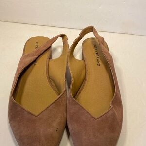 Lucky Brand Tan Flats for Effortless Style